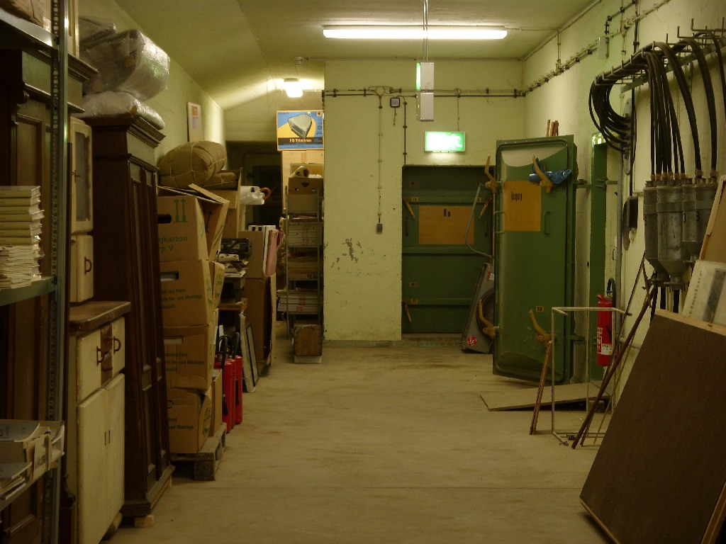 Vorraum zur Eingangsschleuse