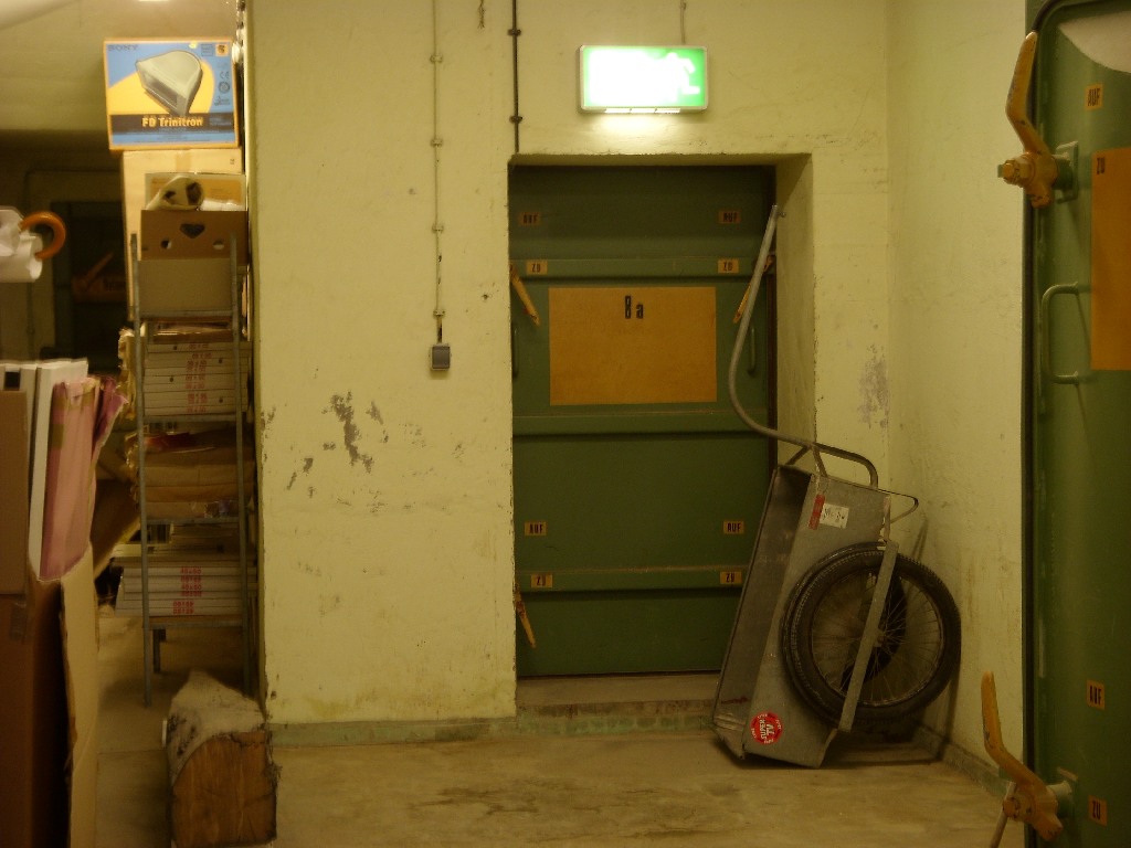 Vorraum zur Eingangsschleuse