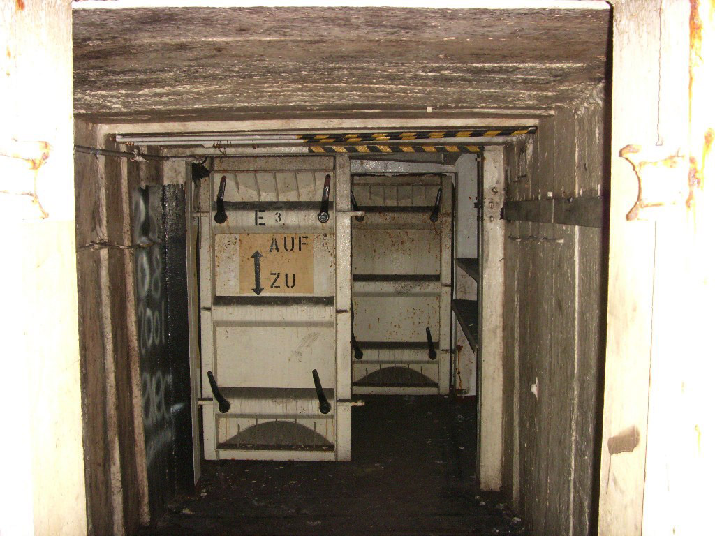 Blick in die Vorschleuse