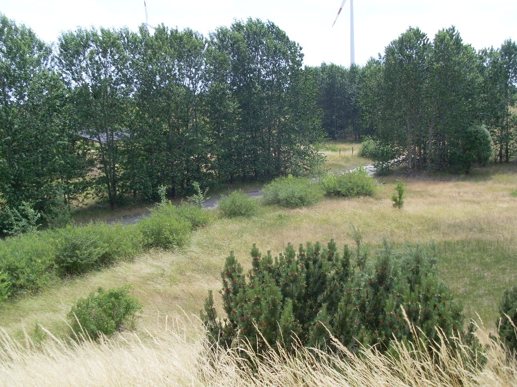 Plattform für PRW-9 Blick zum Betankungsplatz