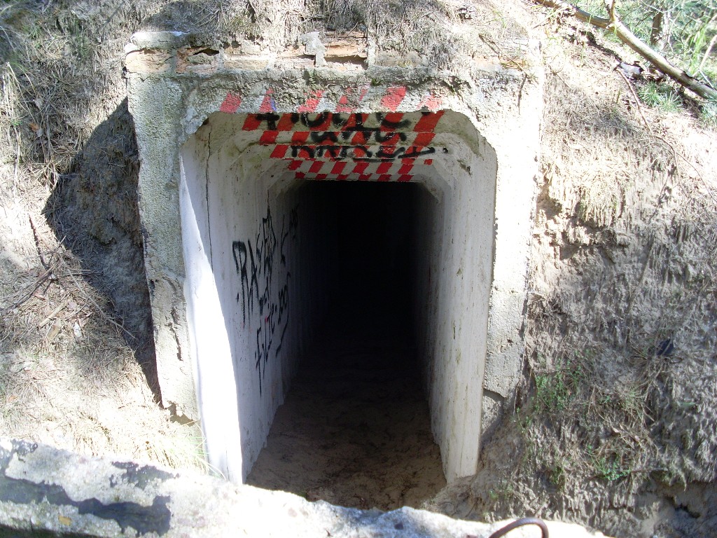 geöffneter Notausgang