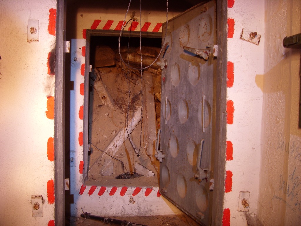 verschütteter Notausgang