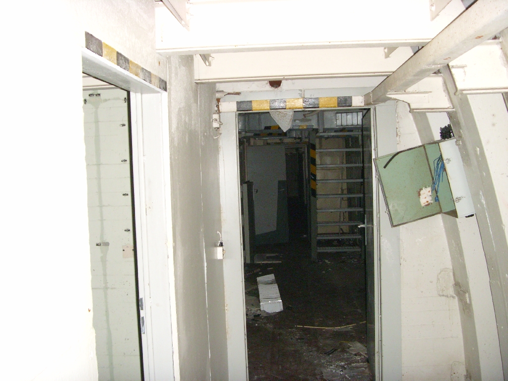 Blick in das 2.UG vom Verbinder des TO 44