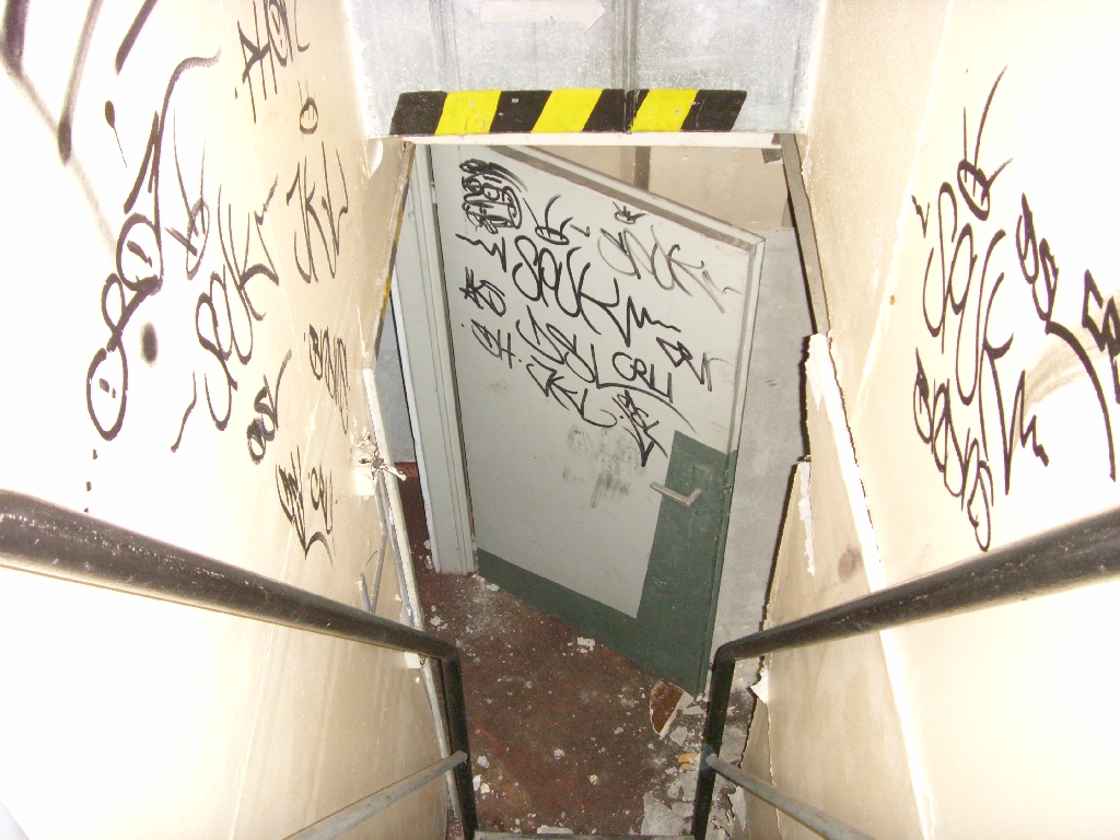 Treppenaufgang zum 1.UG FB-75 Nord des TO 45