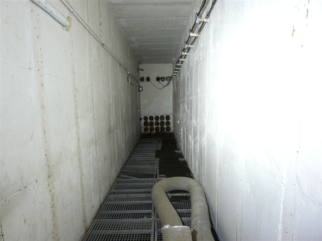 Verbindungsgang Neubau/Altbau, Reservelager