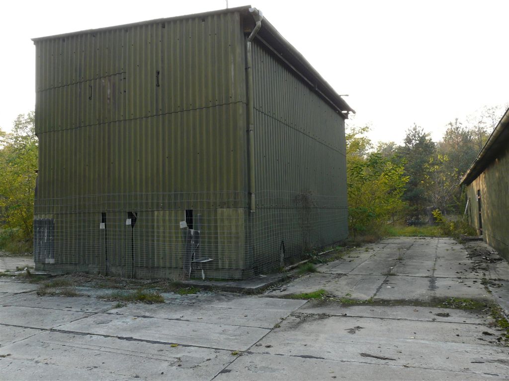 Tarnhalle Montageschacht 