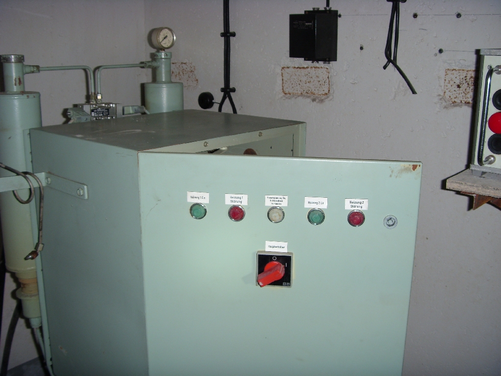 Technikraum Kabel Drucküberwachung