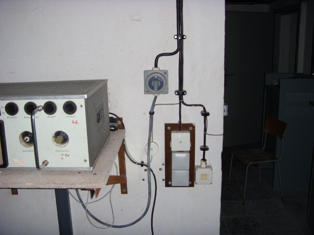 Technikraum Kabel Drucküberwachung