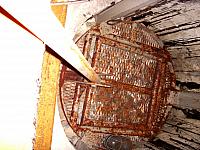 Zuluftstollen rechts, Kies-Druckwellendämpfer 