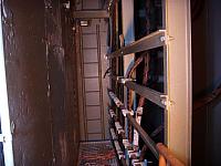 Fernmeldesaal, Abgang in Kabeleinführung UG