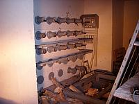 Antennenlager Kabeleinführung