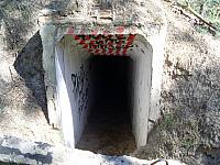 geöffneter Notausgang