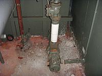 Wasserversorgung/Kälte im 2.UG Verbinder des TO 44