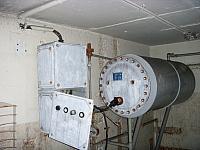 Warmwasser für Dekontiduschen im 1.UG Verbinder des TO 45