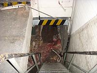 Treppenabgang zum 2.UG des TO 45