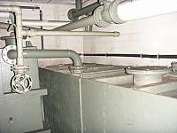 Wasserversorgung/Kälte im 2.UG Verbinder des TO 45