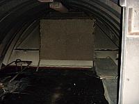 ausgebrannte Räume 1.UG  FB-75 Süd  TO 45