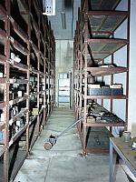 Verbindungsgang Neubau/Altbau, Reservelager